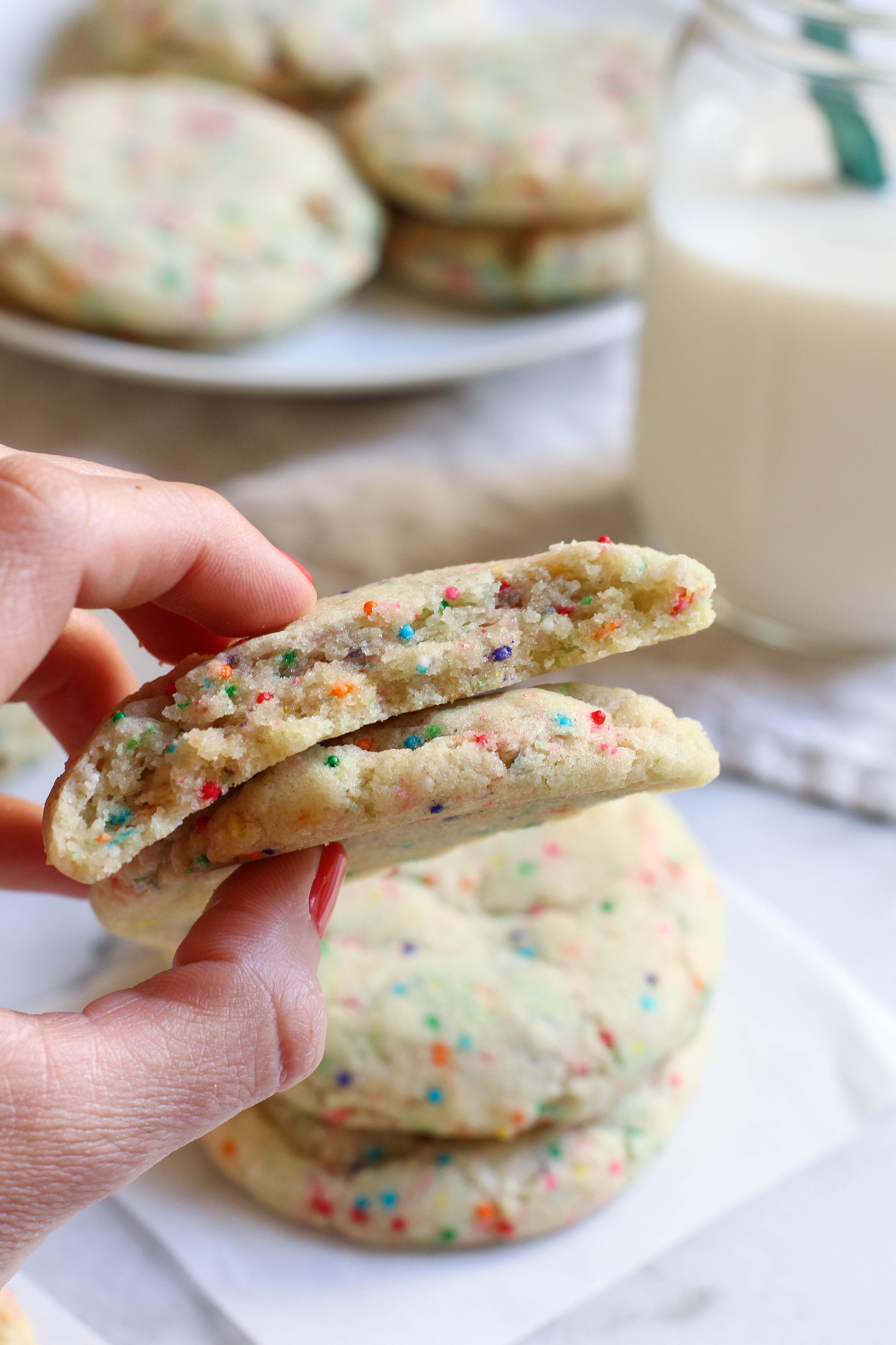 Soft-Baked Vegan Sugar Cookies