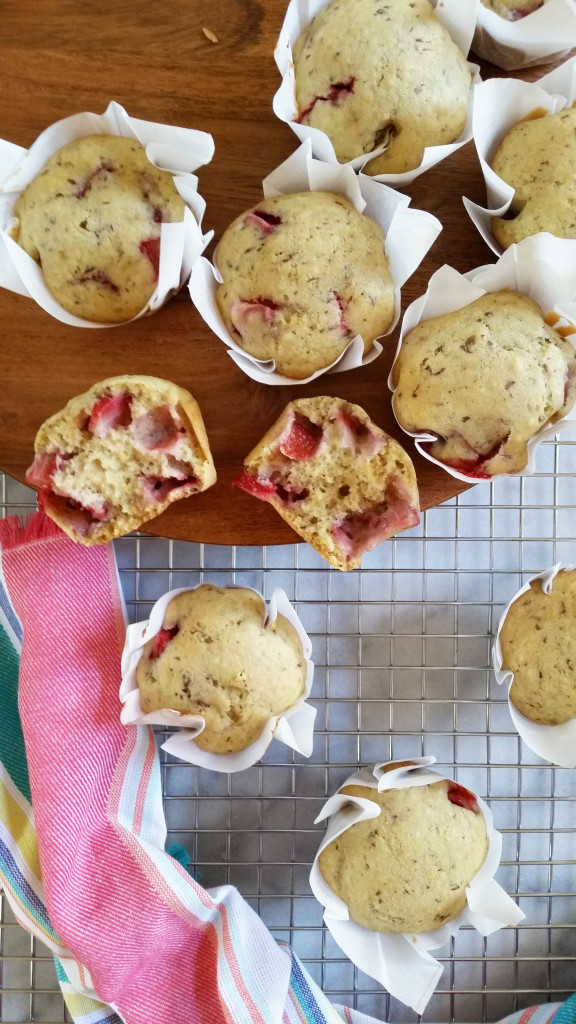 StrawberryLemonMuffins