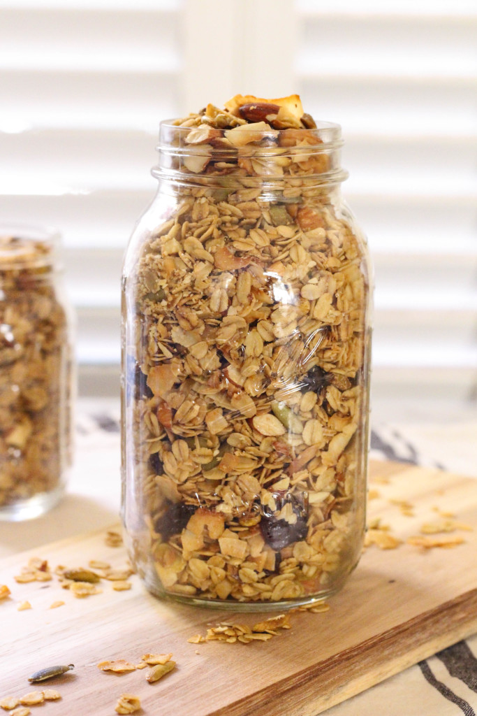 Olive Oil Granola - adapted from the famous Eleven Madison Park recipe