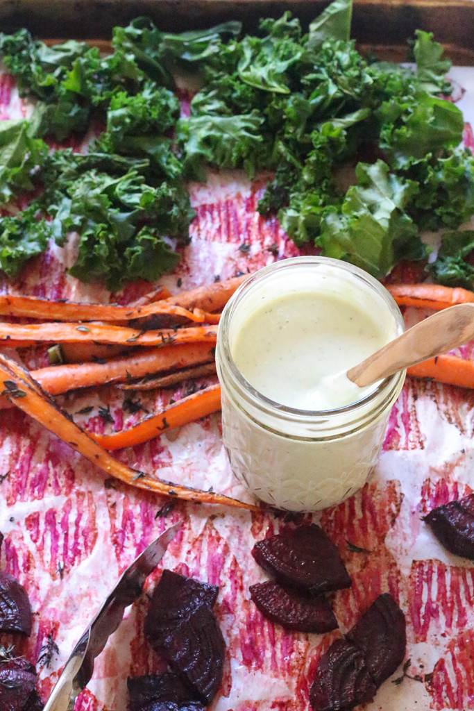 Vegan Beet Hippie Bowls with Horseradish Cream