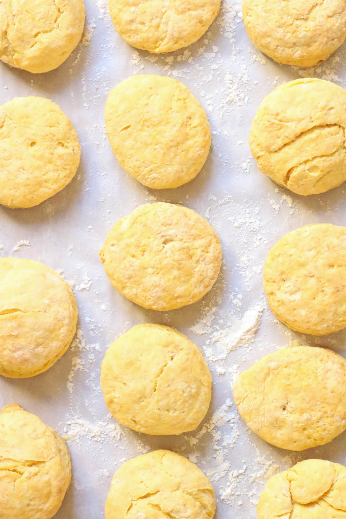 Vegan and super easy, 5 ingredient sweet potato biscuits