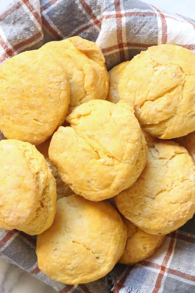 Vegan and super easy, 5 ingredient sweet potato biscuits