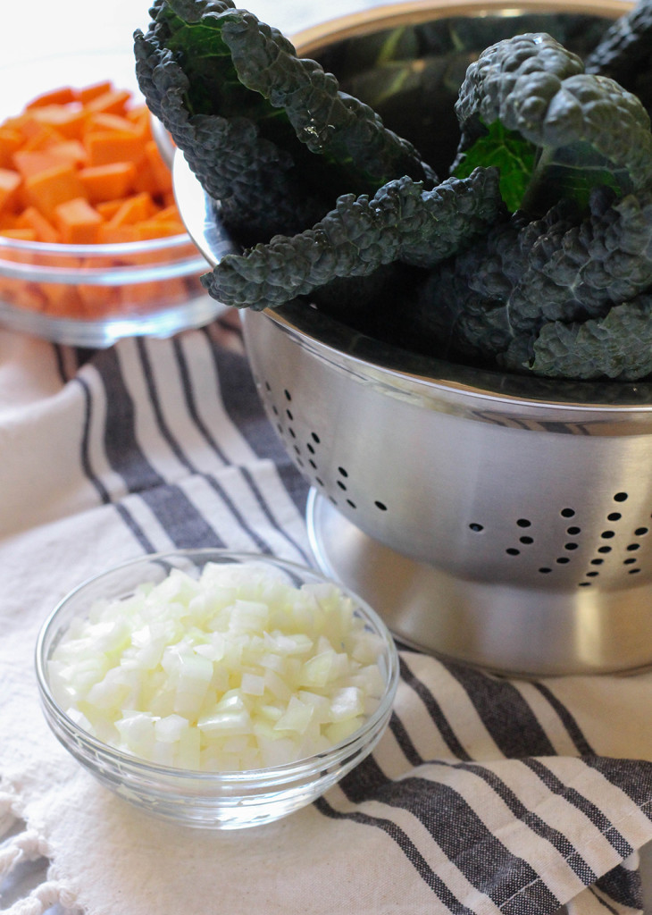 Sweet Potato and Kale Hash - vegan & gluten free