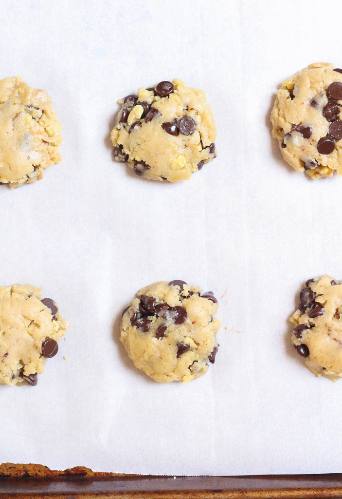 Vegan Chocolate Chip Cookies | The Mostly Vegan