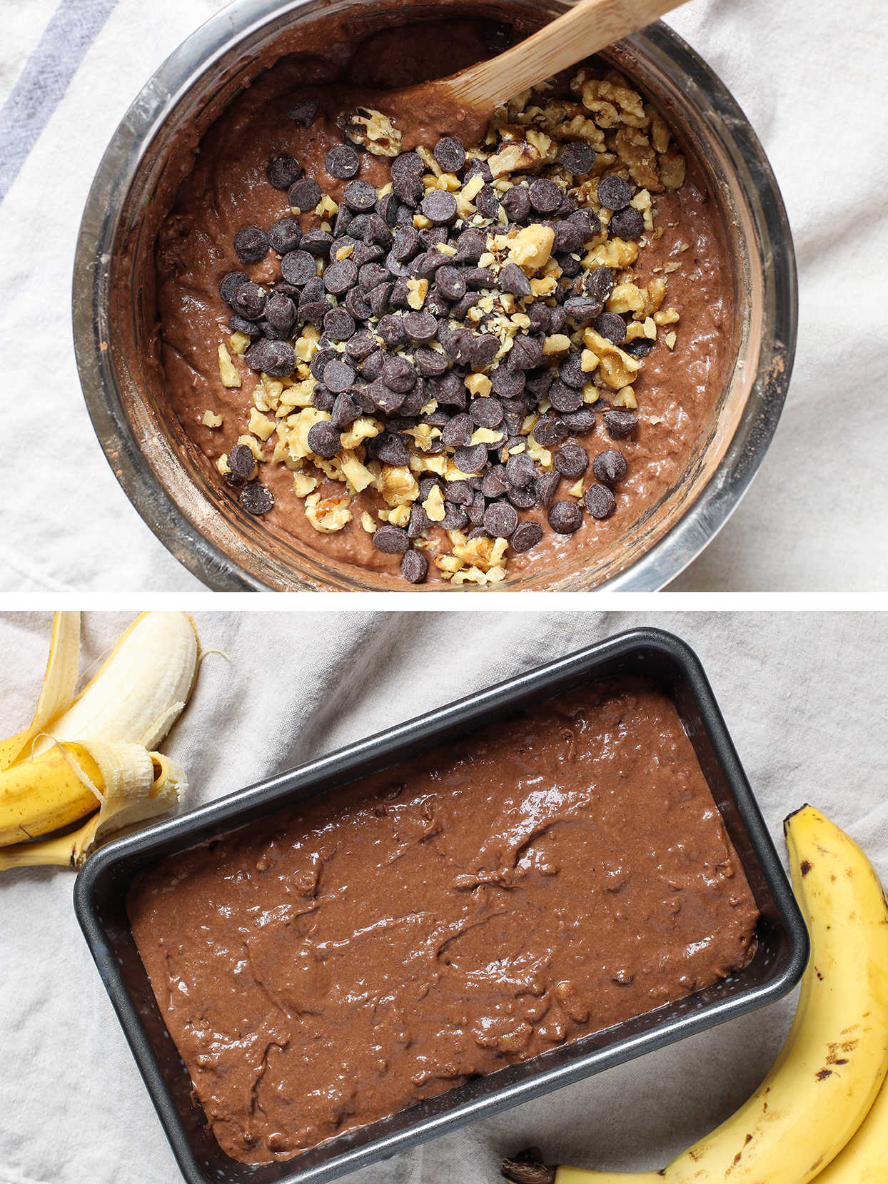 Vegan Double Chocolate Banana Bread | The Mostly Vegan