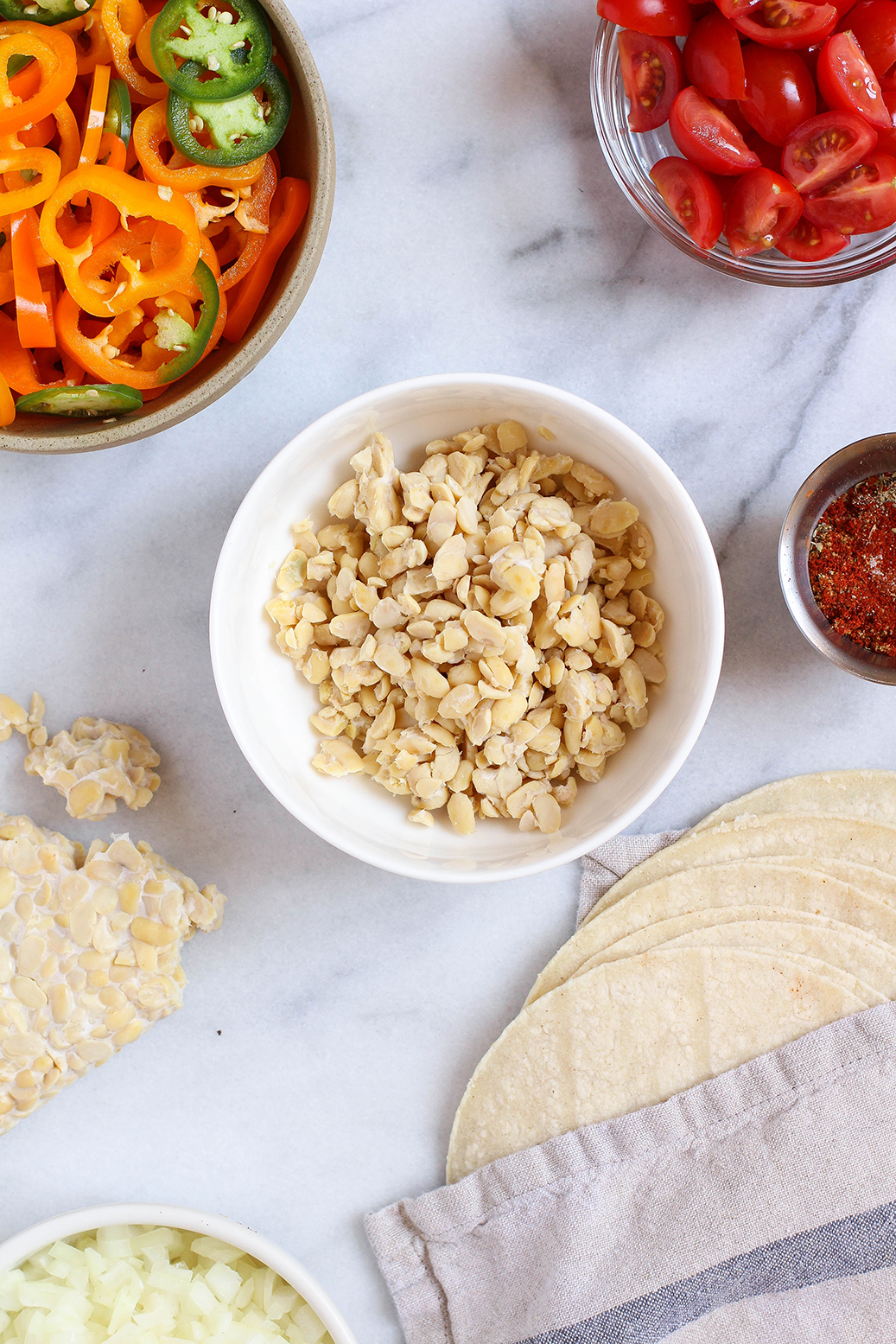 Delicious 20 minute tempeh taco meat