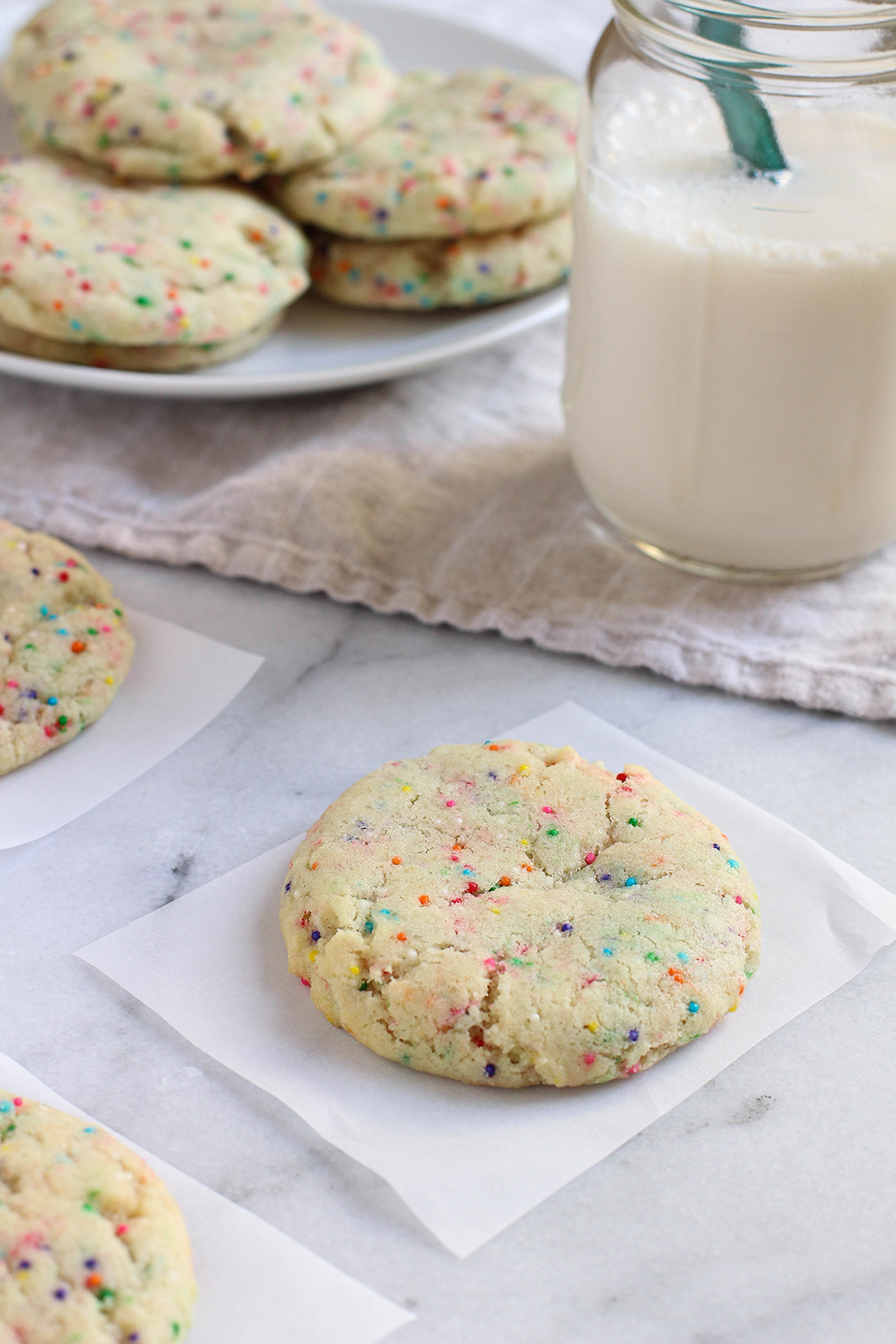 Soft-Baked Vegan Sugar Cookies
