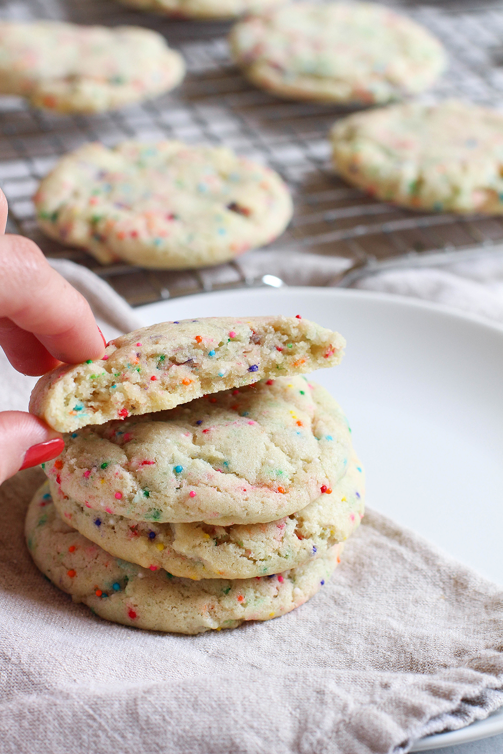 Soft-Baked Vegan Sugar Cookies