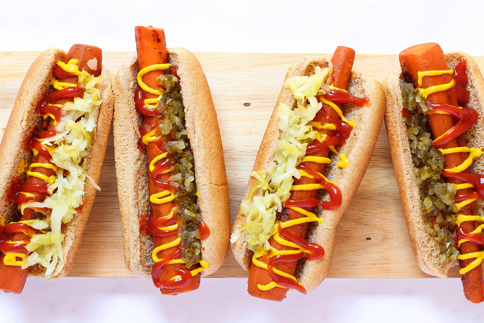 Vegan Carrot Hot Dogs | The Mostly Vegan