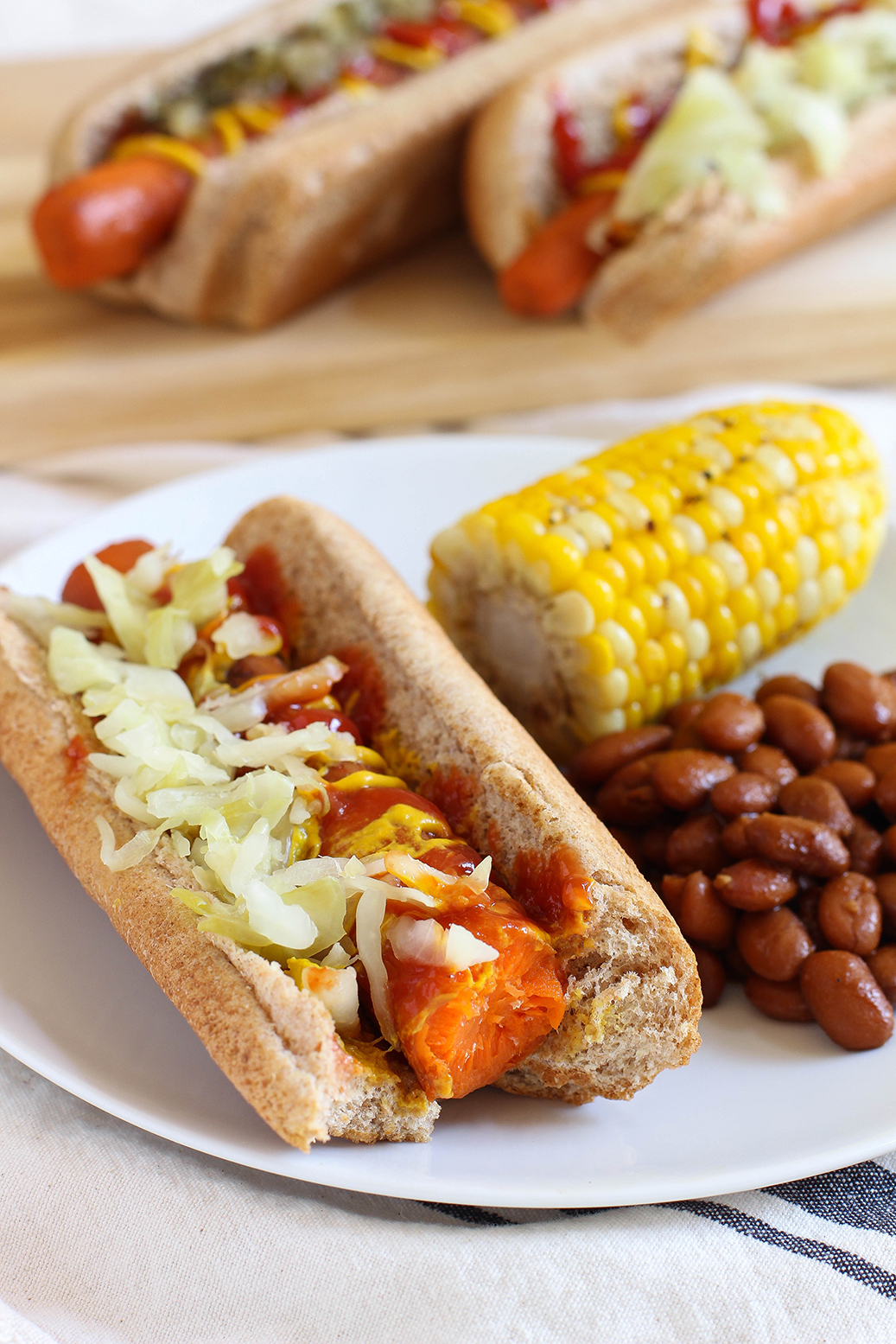Vegan Carrot Hot Dogs | The Mostly Vegan